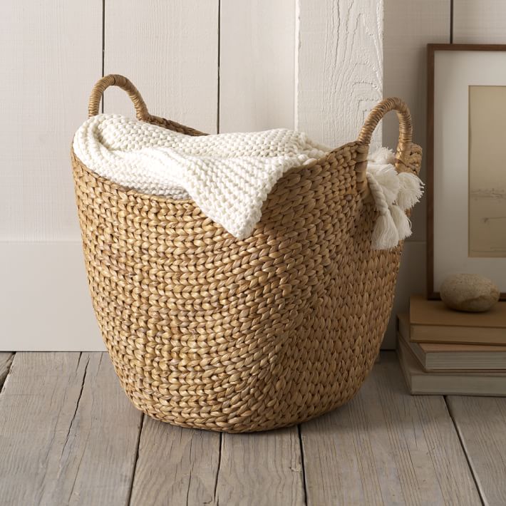 Extra Large Blanket Basket - Home Ideas