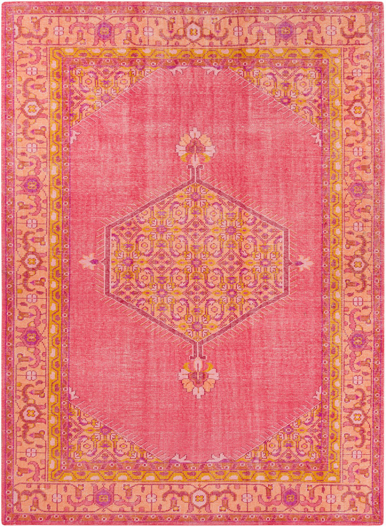 Zahra Hot Pink Area Rug