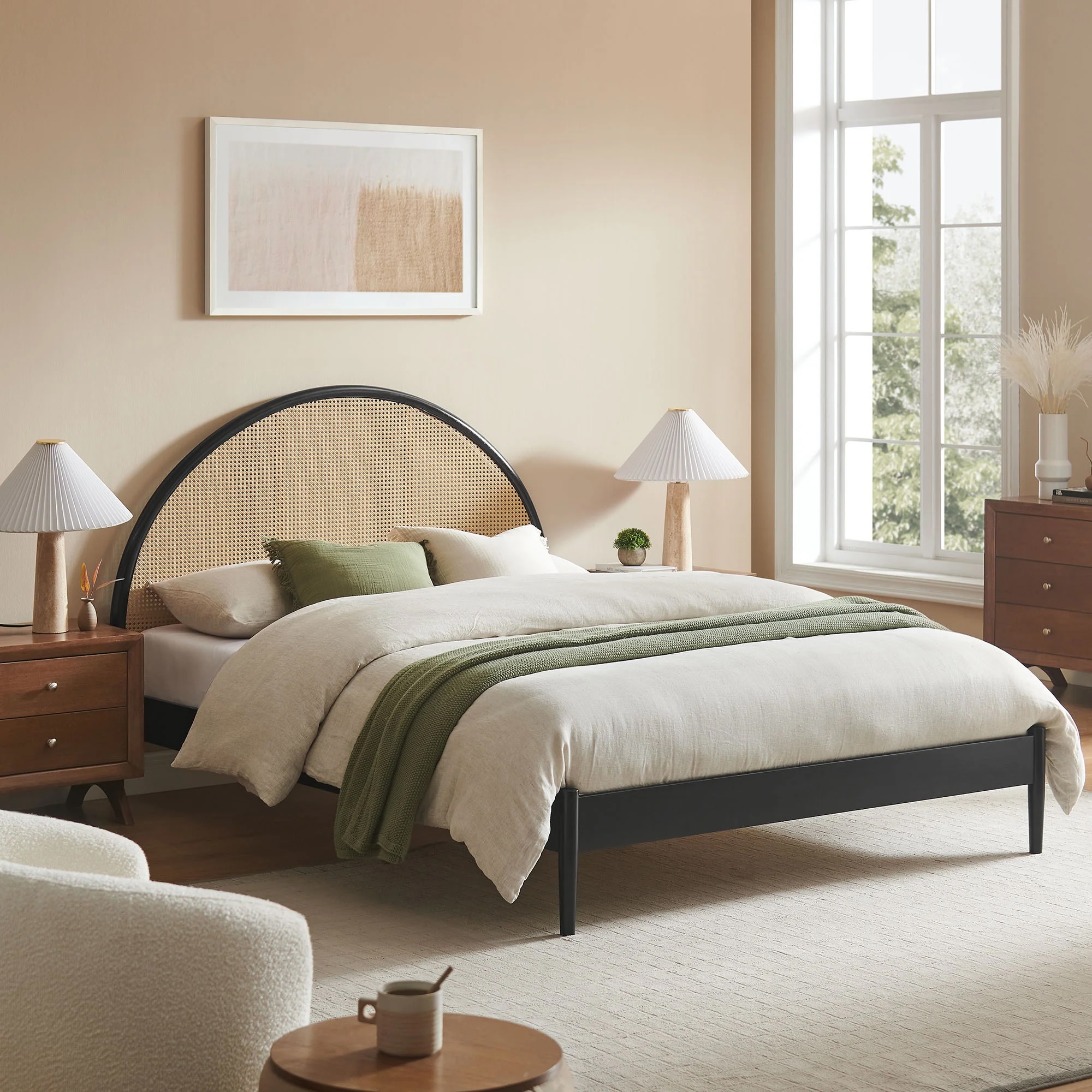 Urban modern bedroom bed style 1