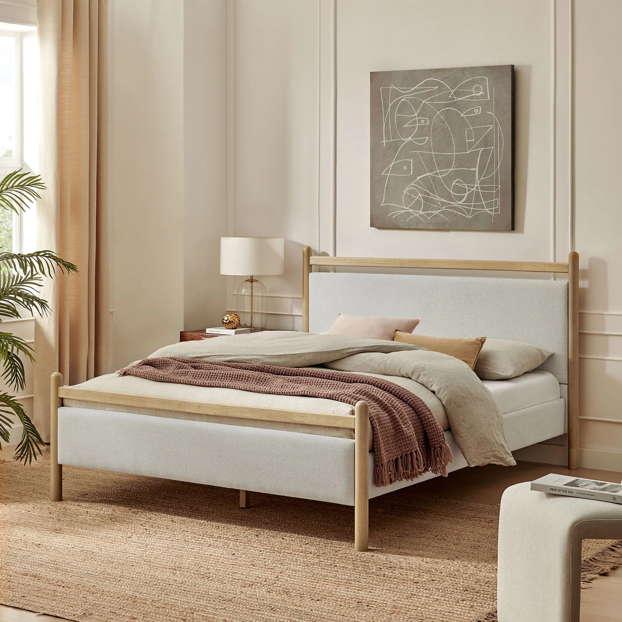 Urban modern bedroom bed style 4