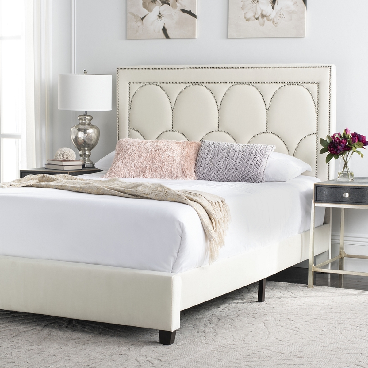 Urban modern bedroom bed style 6