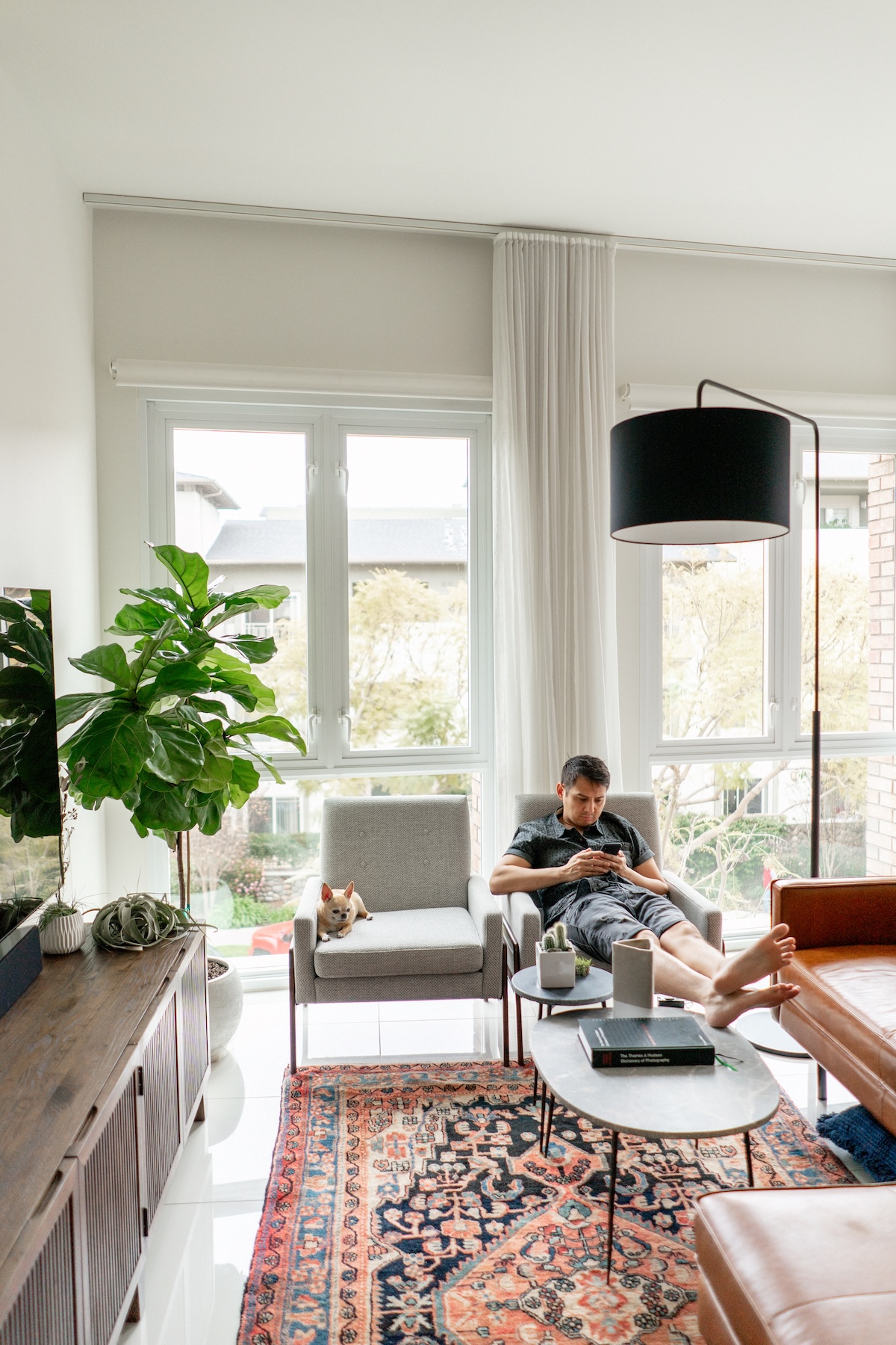 contemporary living room