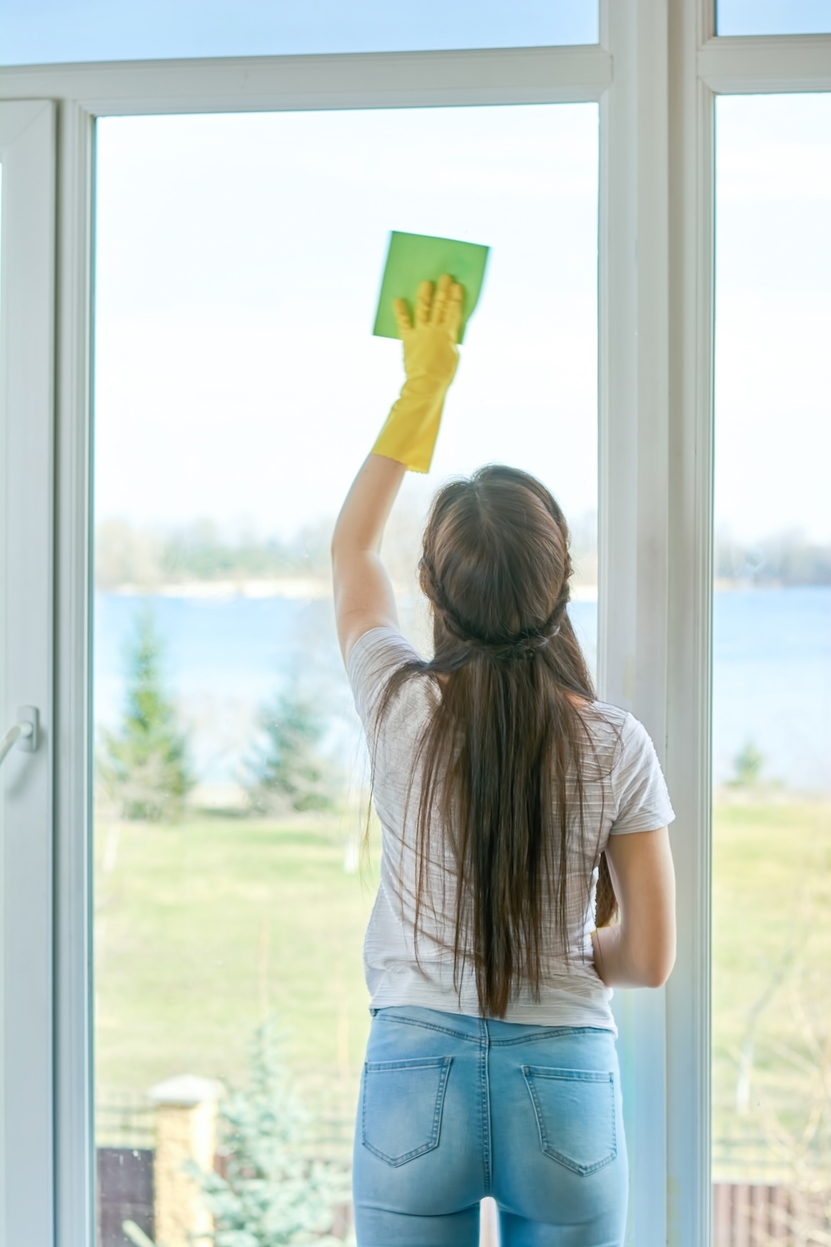 deep clean your windows