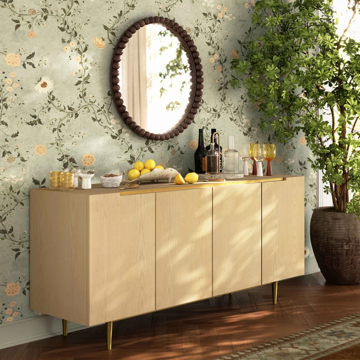 Sideboard living room idea 7