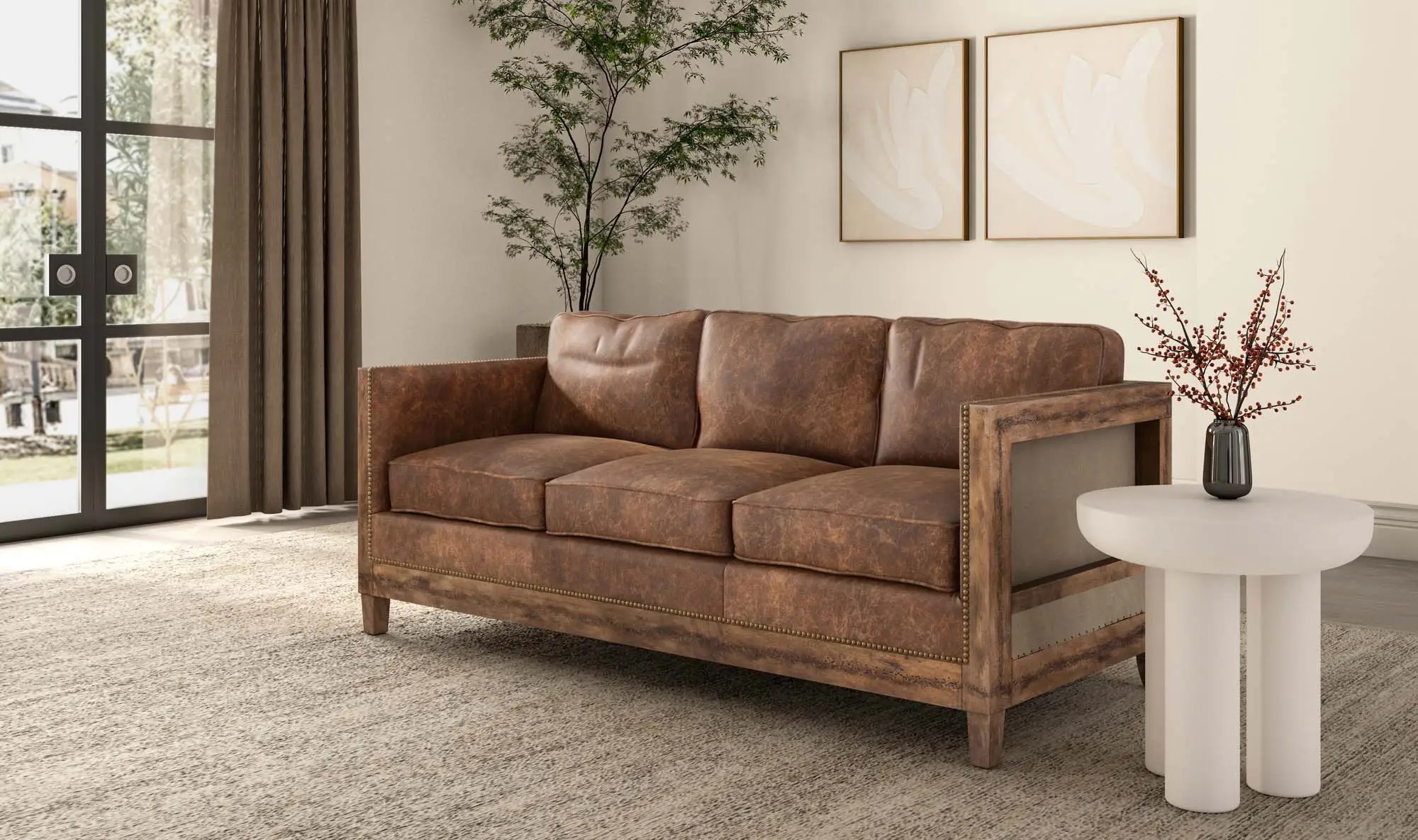 Industrial sofa style 6