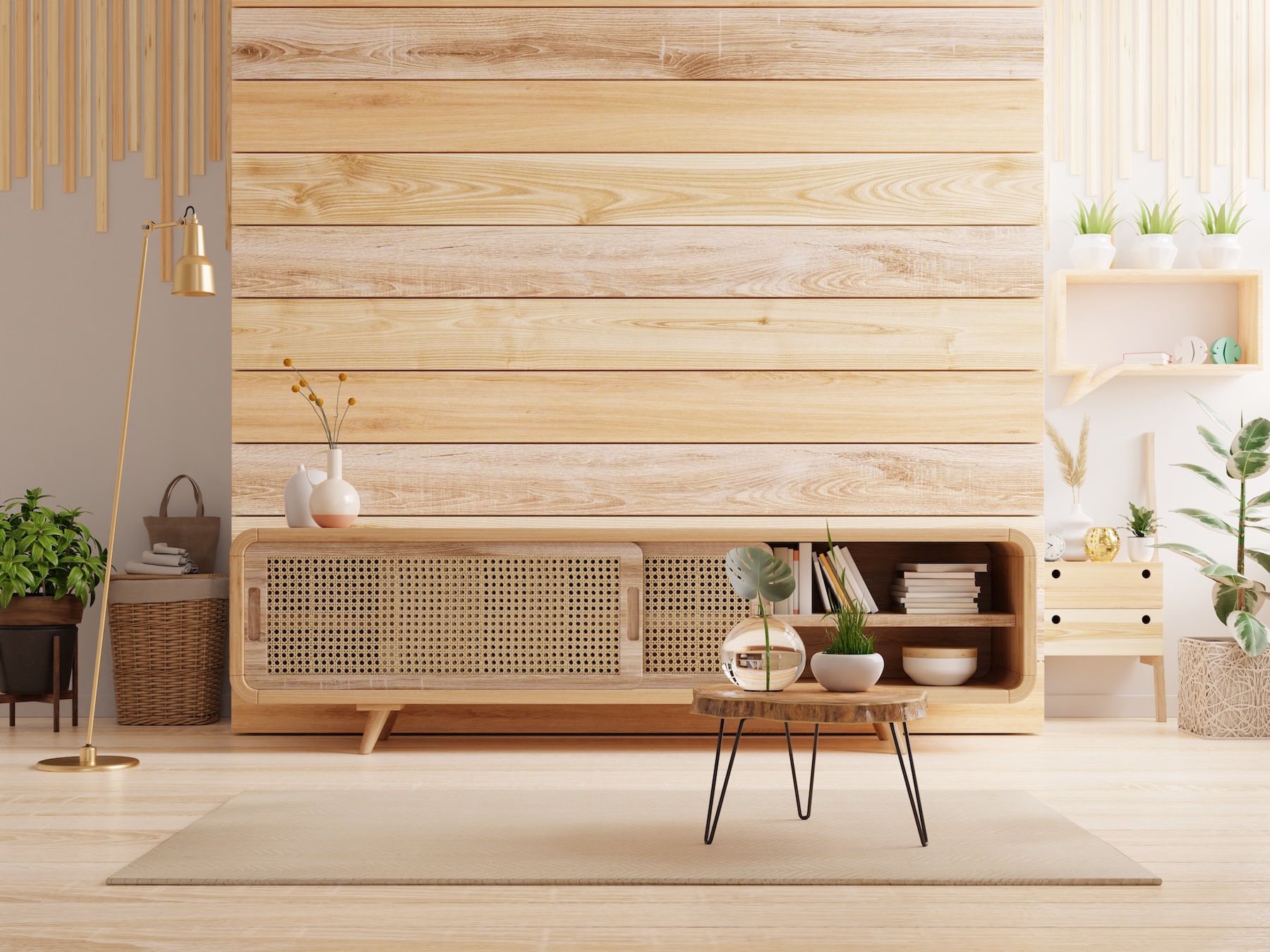 install wood paneling