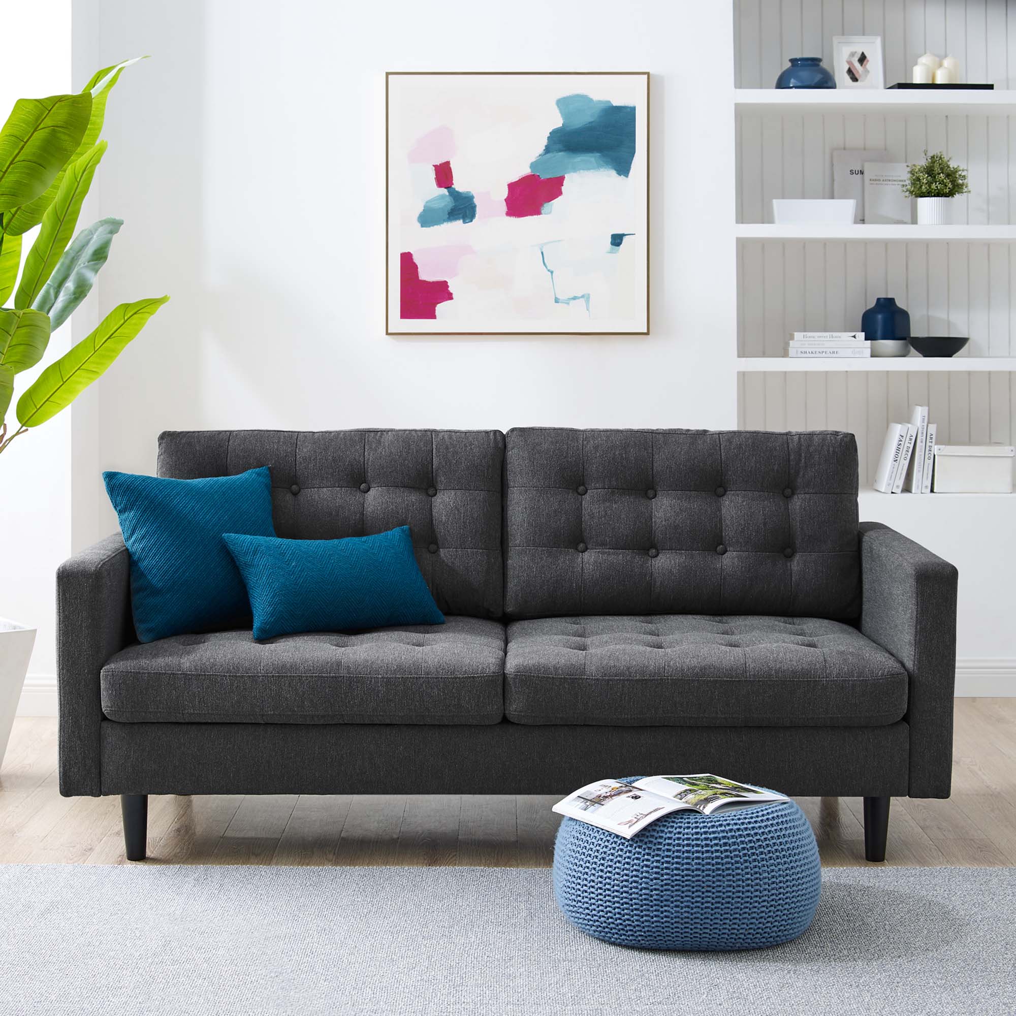 Mid-century modern sofa style 4