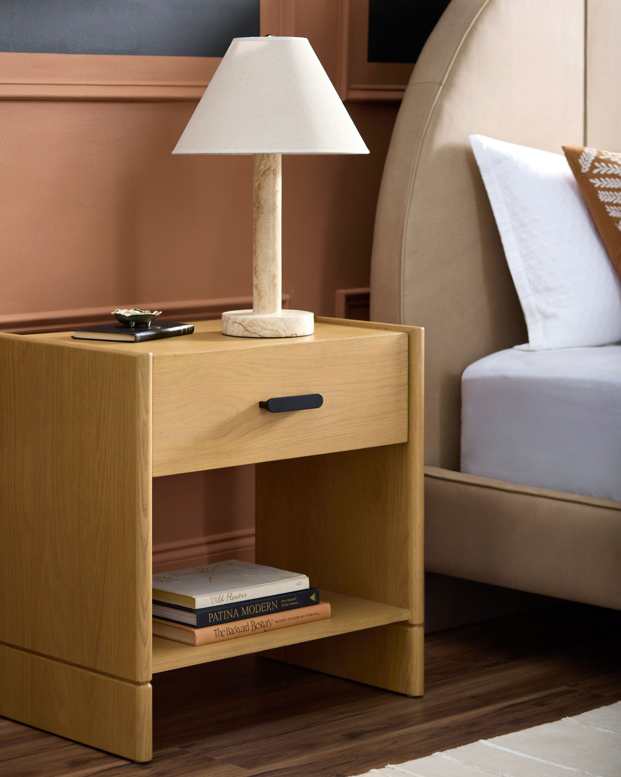 Urban modern bedroom table top decor 1
