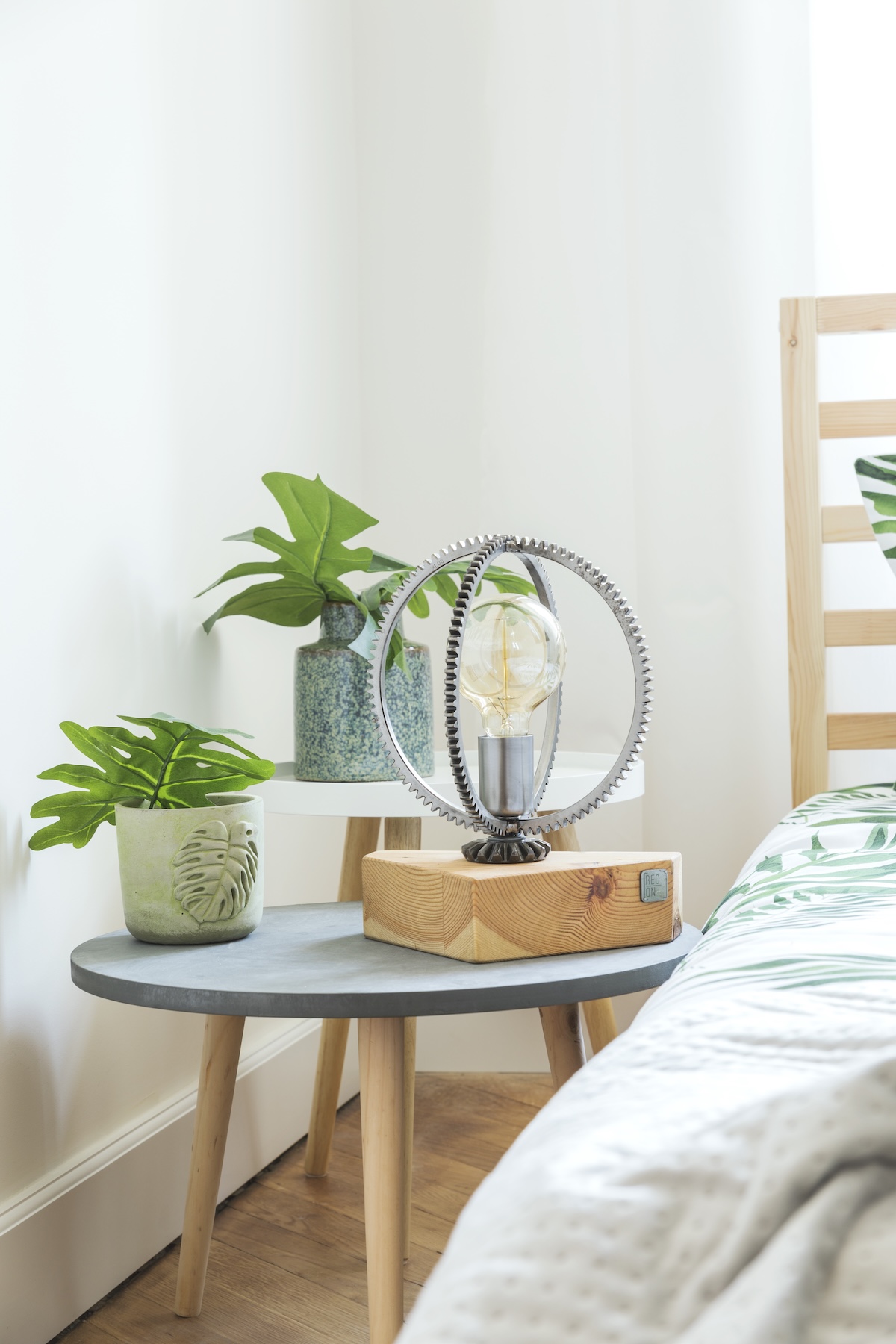 Urban modern bedroom table top decor 3