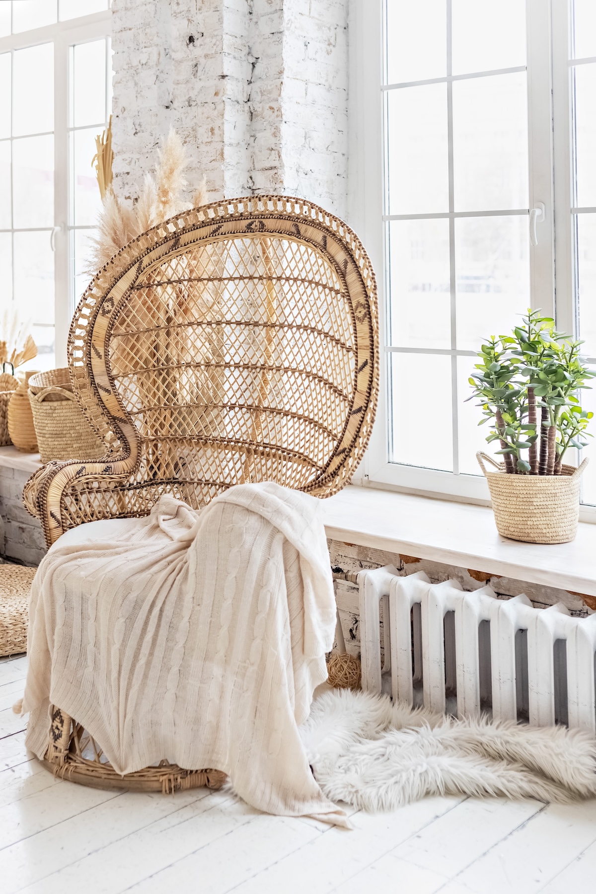 use faux fur blankets